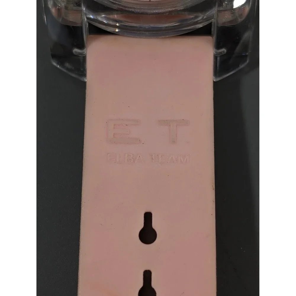Locman Italy Elba Team Watch Pink Silicone‎ Band Working Date New Battery 8